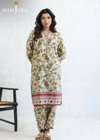 Asim Jofa AJPB 206 PRINTED CAMBRIC STITCHED Women 2pcs