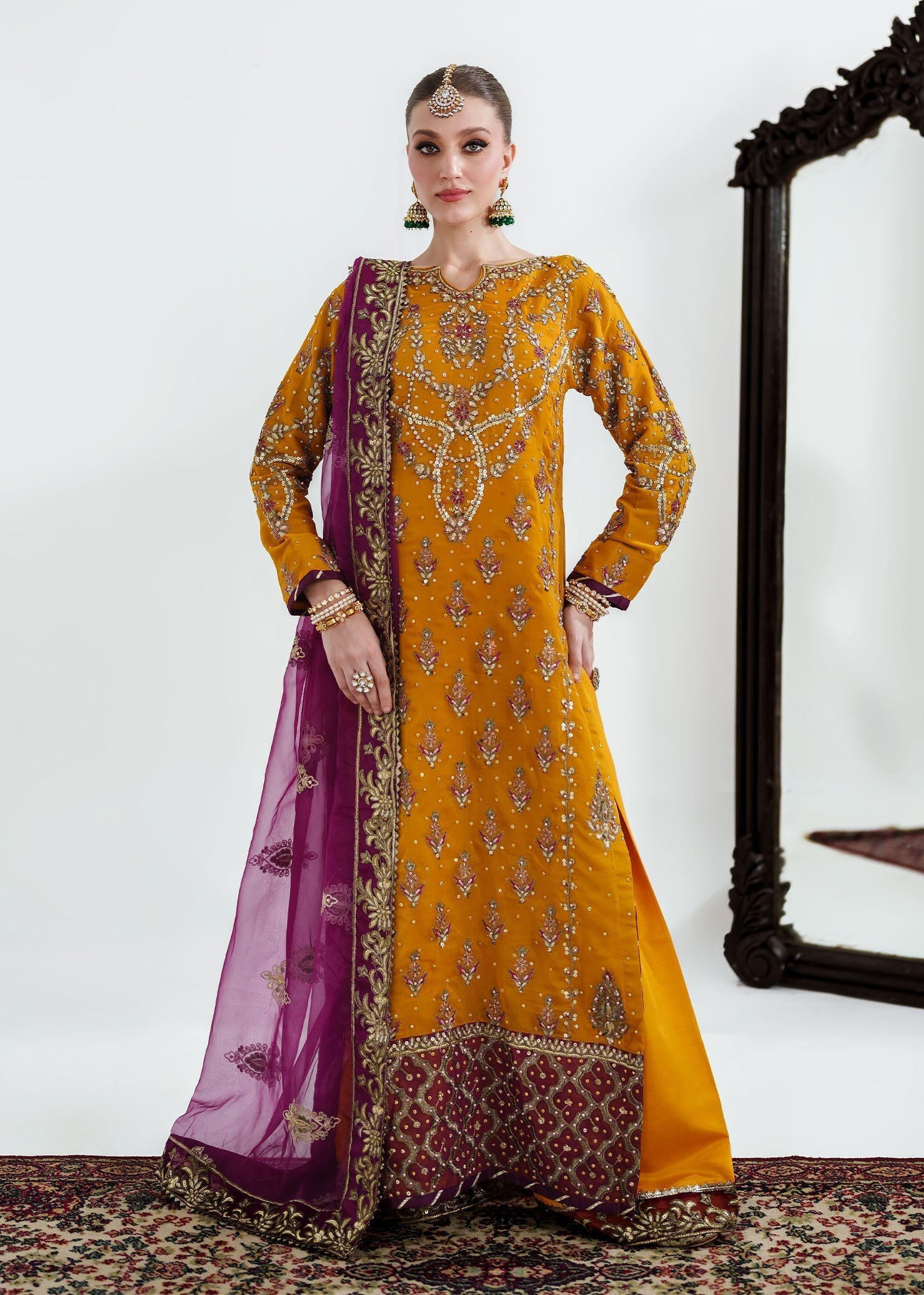 Haseens Official Shamsa Women 3pcs