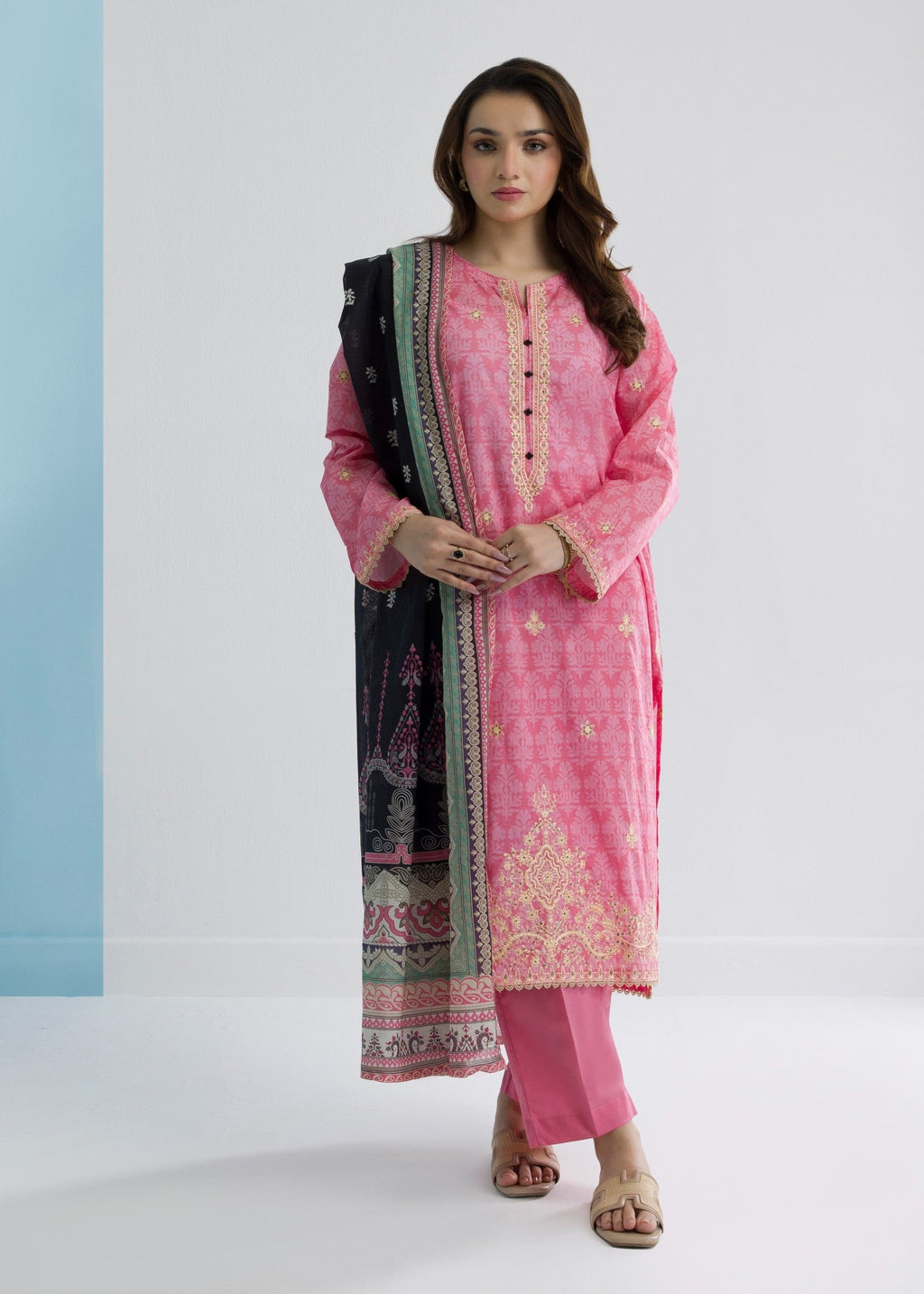 Zellbury WPS2532198 Pink Women 3pcs