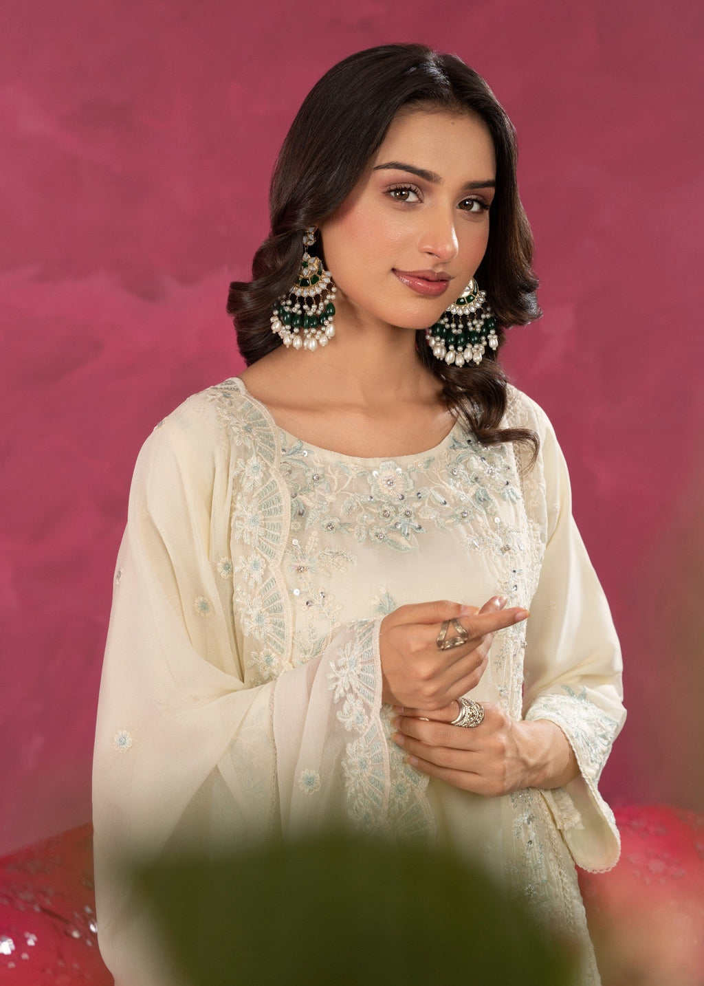 Four Season Boutique SUHANA CREAM Women 3pcs