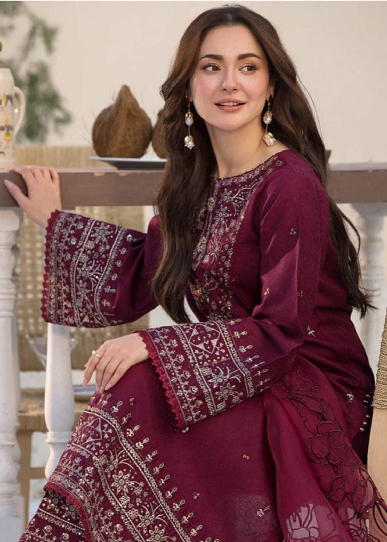 Tehzeeb Libas ZAREEN EMBROIDERED Women 3pcs