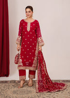 Four Season Boutique HEER HOTPINK RED Women 4pcs