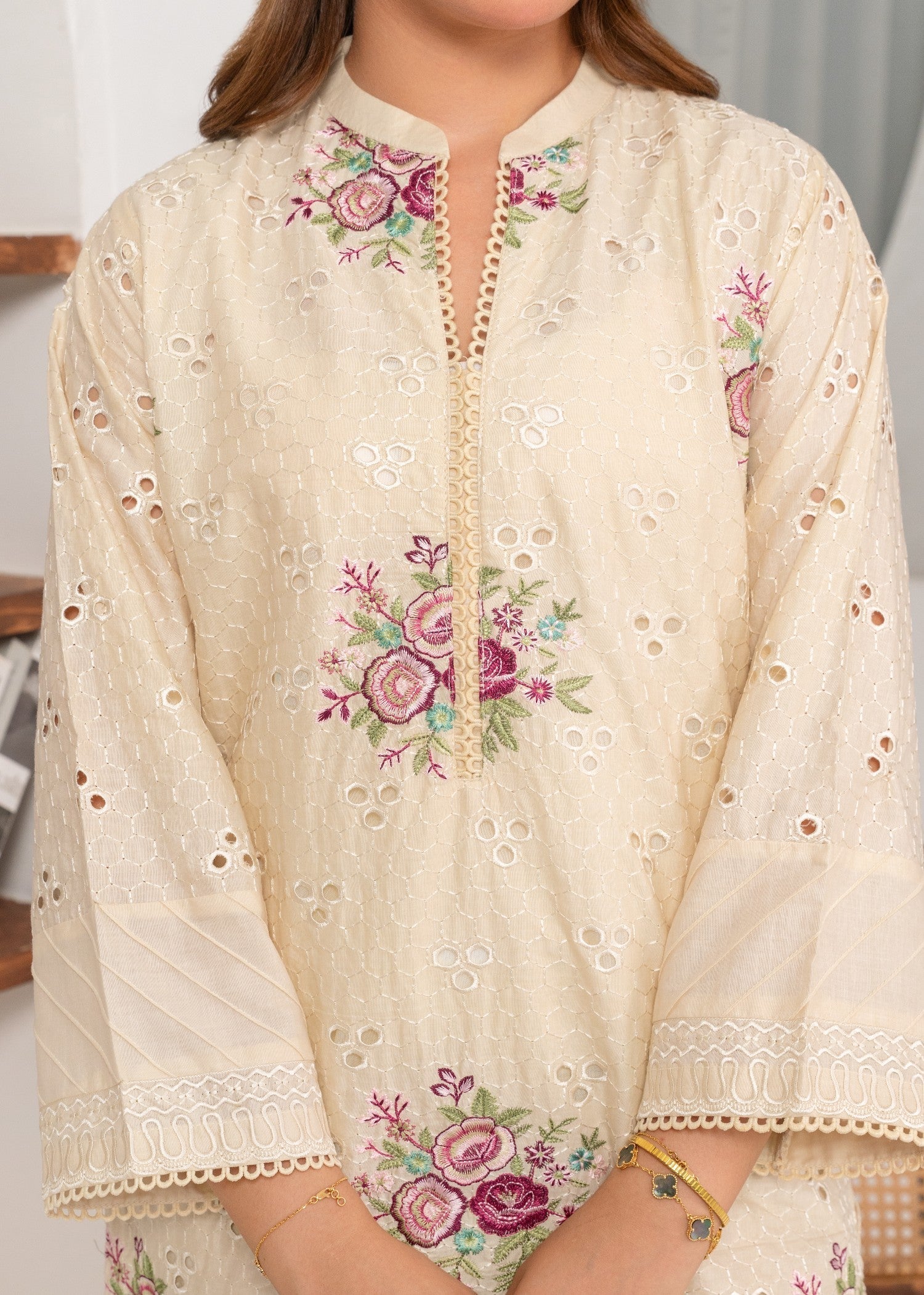 Sahibas By Mirza Devana Ivory Women 3pcs