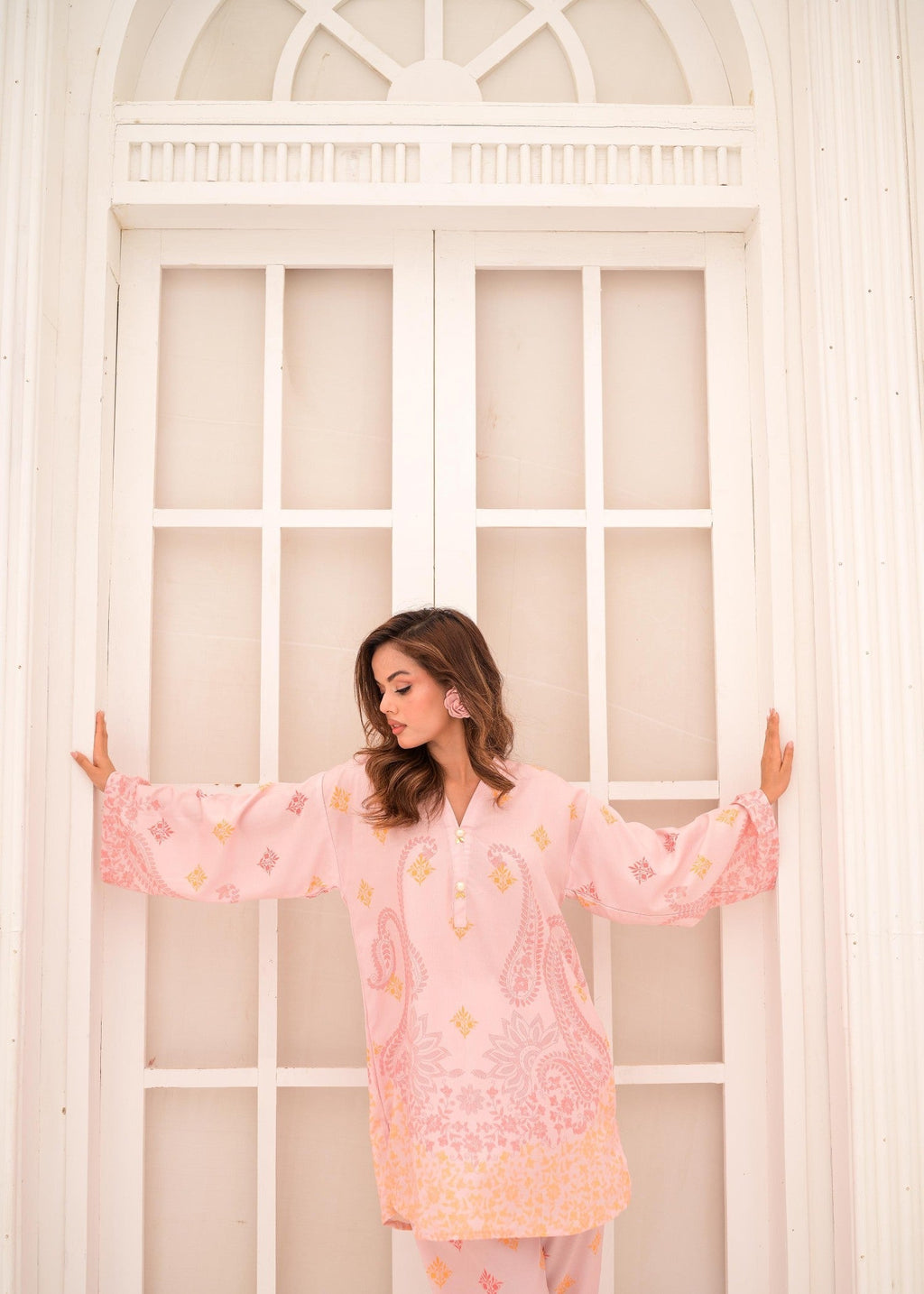 The Affordable Designer Pink on Pink Co’ord Women 2pcs