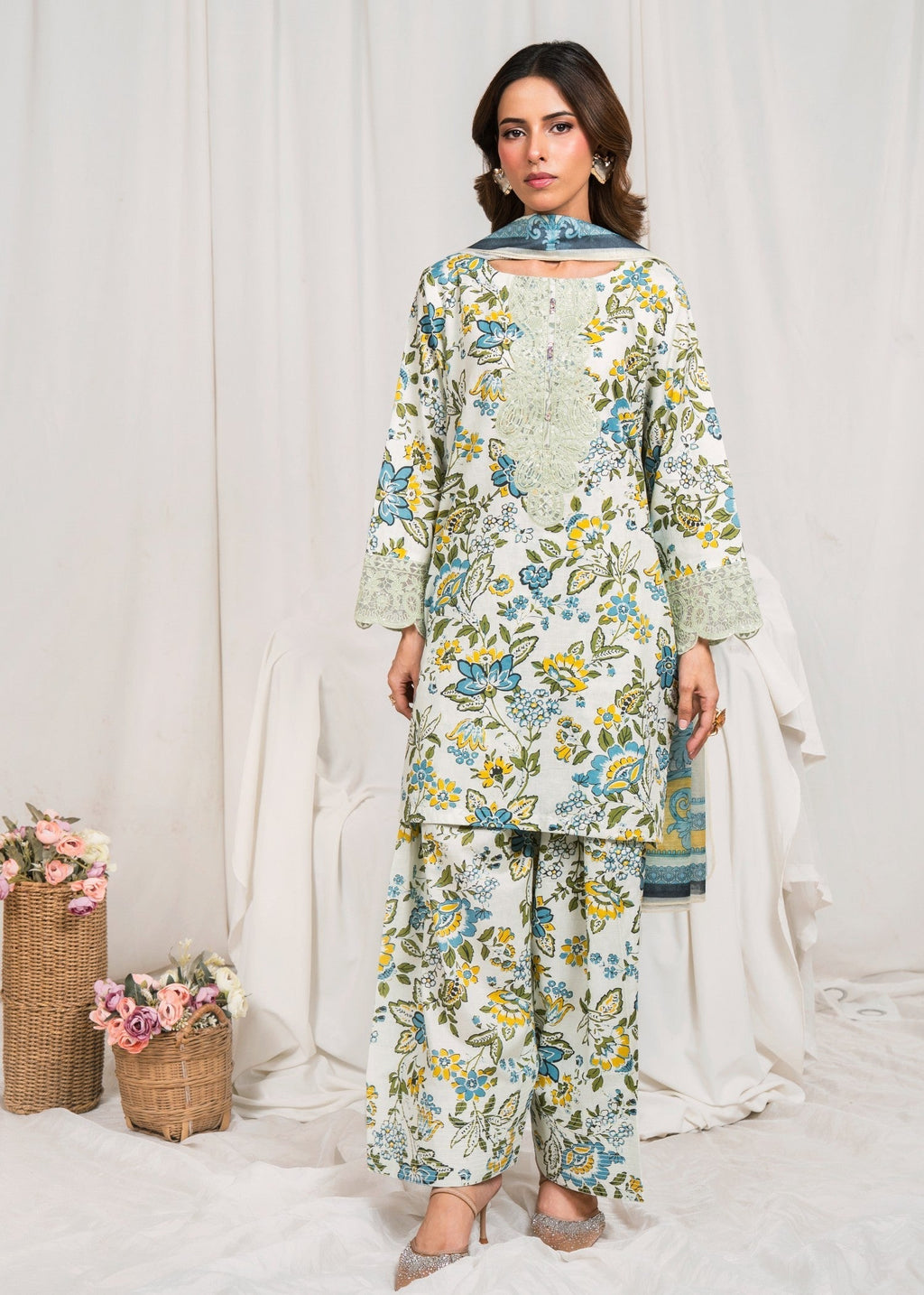 Sahibas By Mirza Sanam Pista Women 3pcs