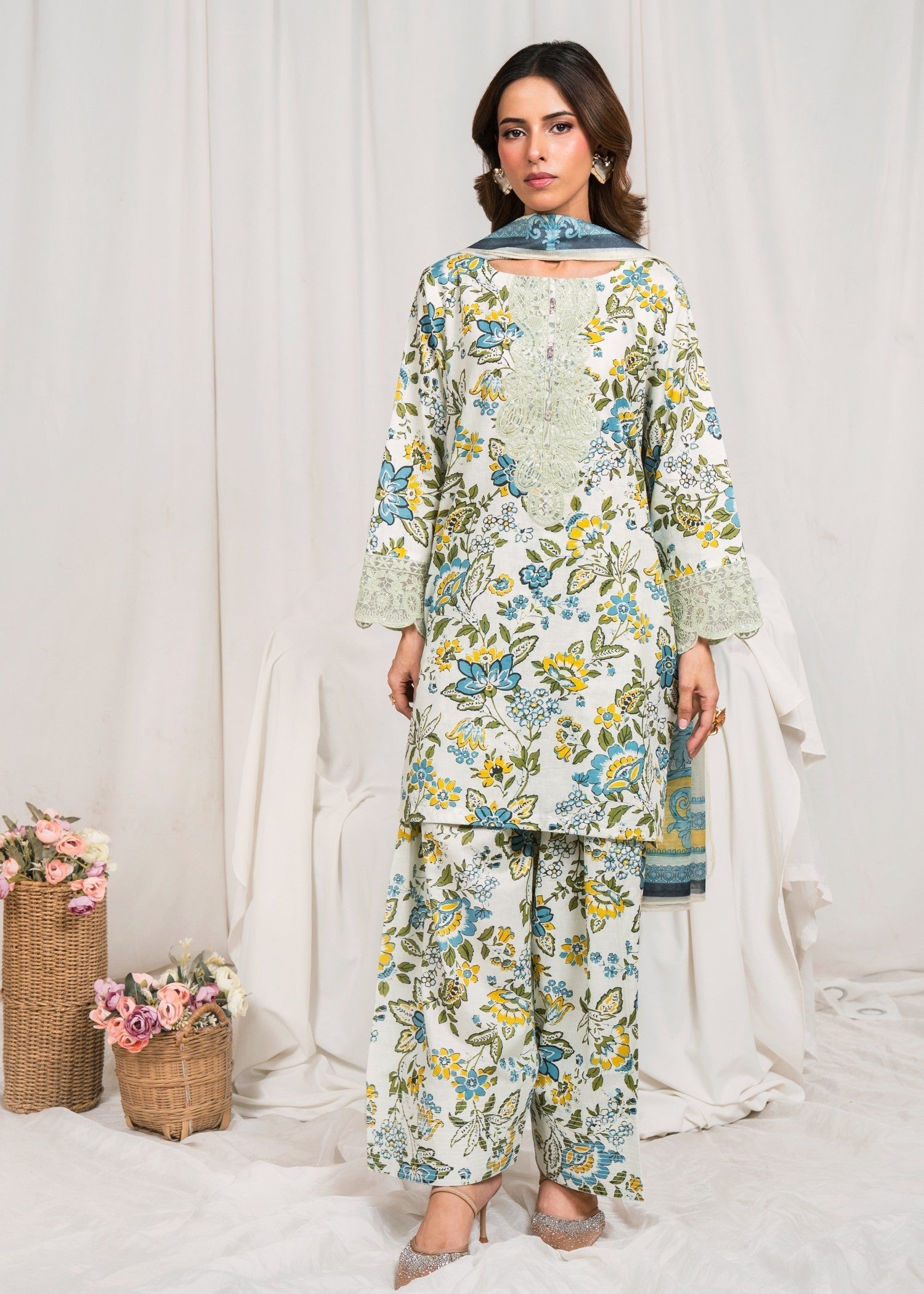 Sahibas By Mirza Sanam Pista Women 3pcs