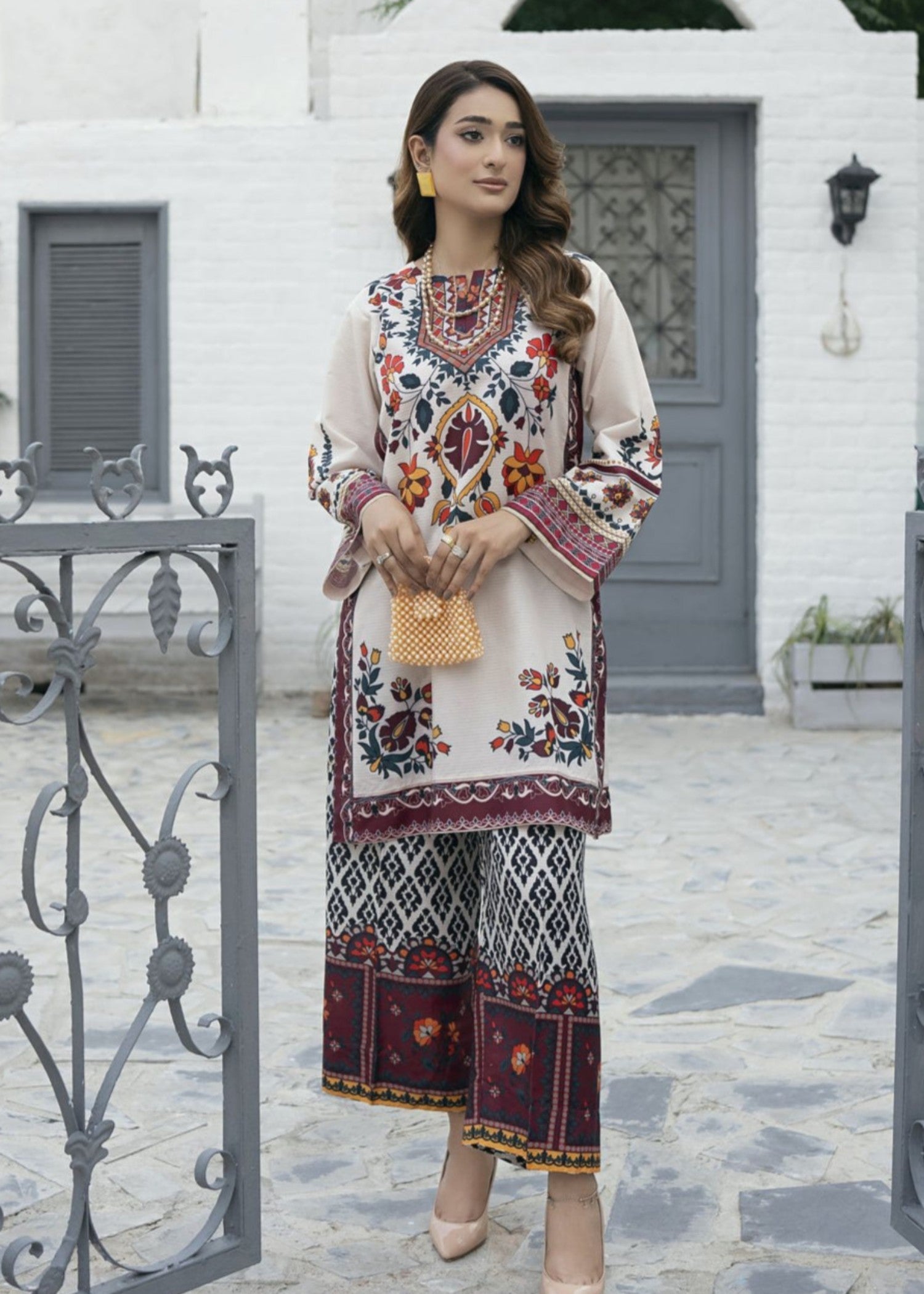 Midway Arts Nayra – Printed Suit | Effortless Chic Women 2pcs
