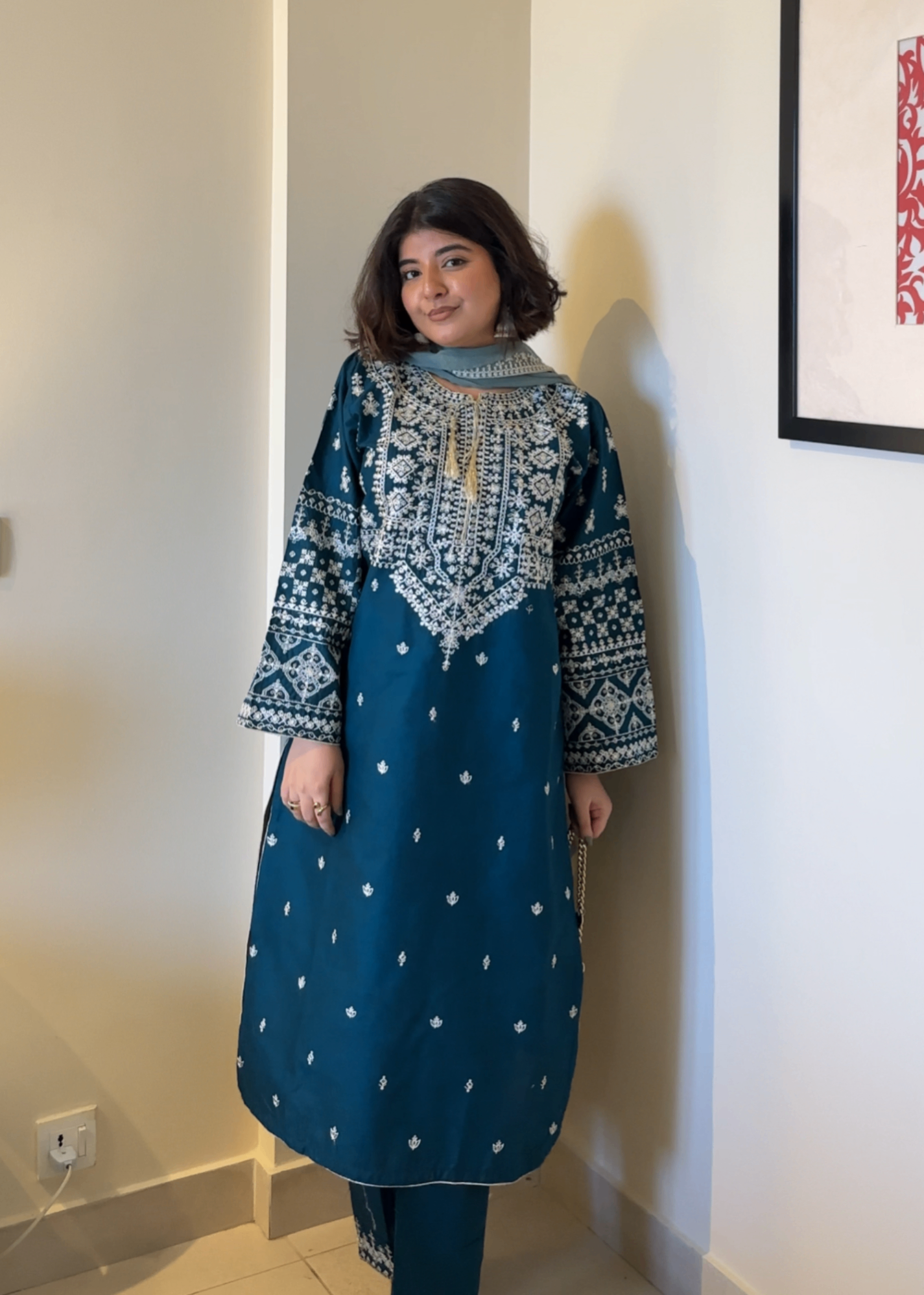 Chaudhary Arts Arzu Embroidered Cotton Lawn Women 3pcs