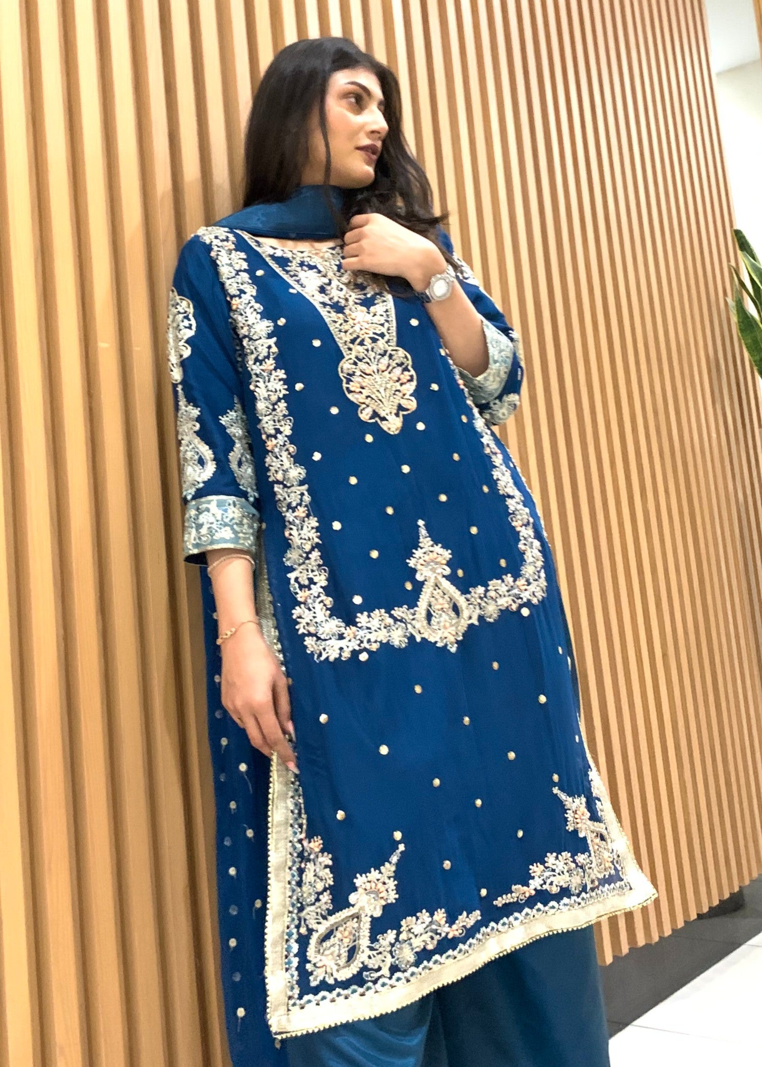 Waniya Awais WAS 80 Women 3pcs