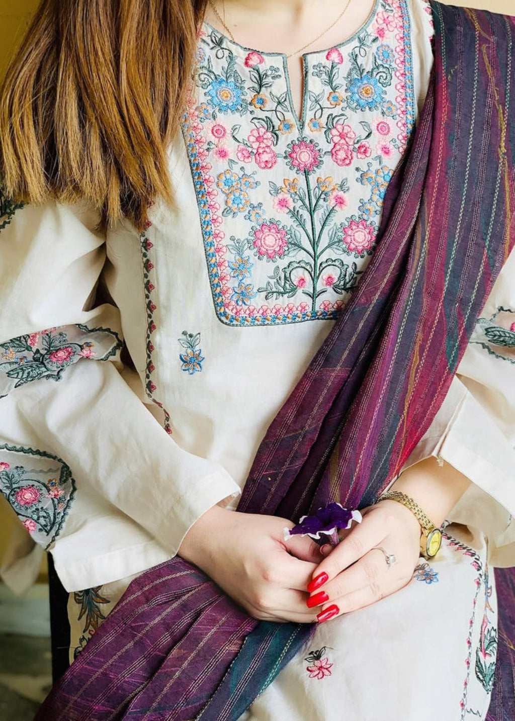 Chaudhary Arts Naaz embroidered Women 2pcs