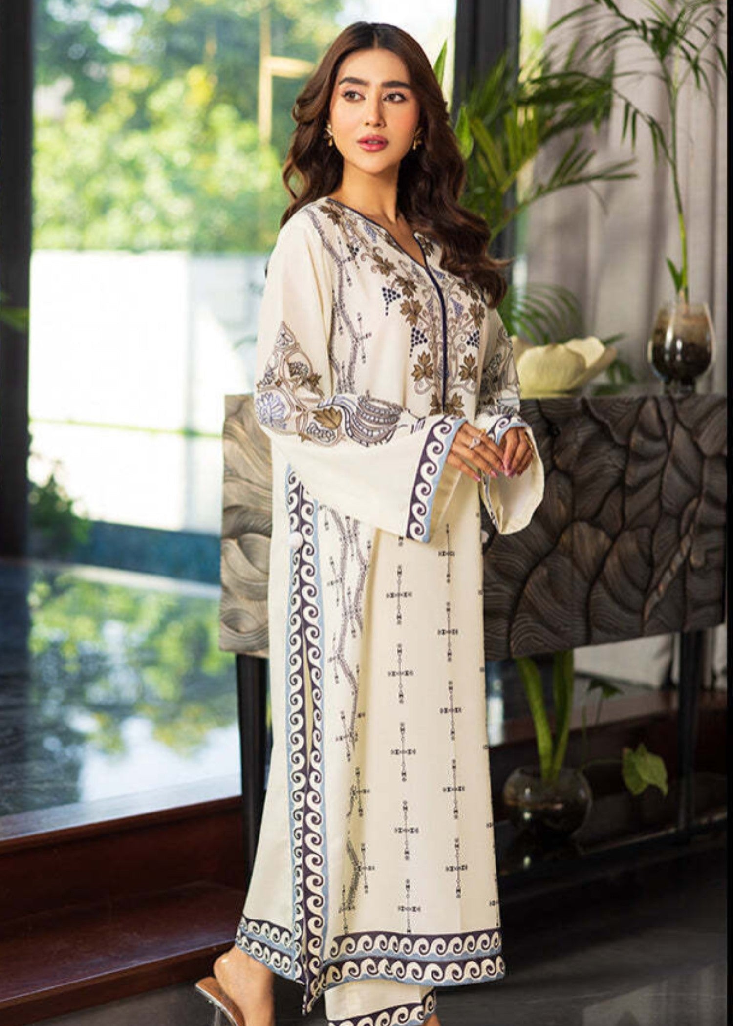 Mh Cloth House ZAIBUNNISA Women 2pcs