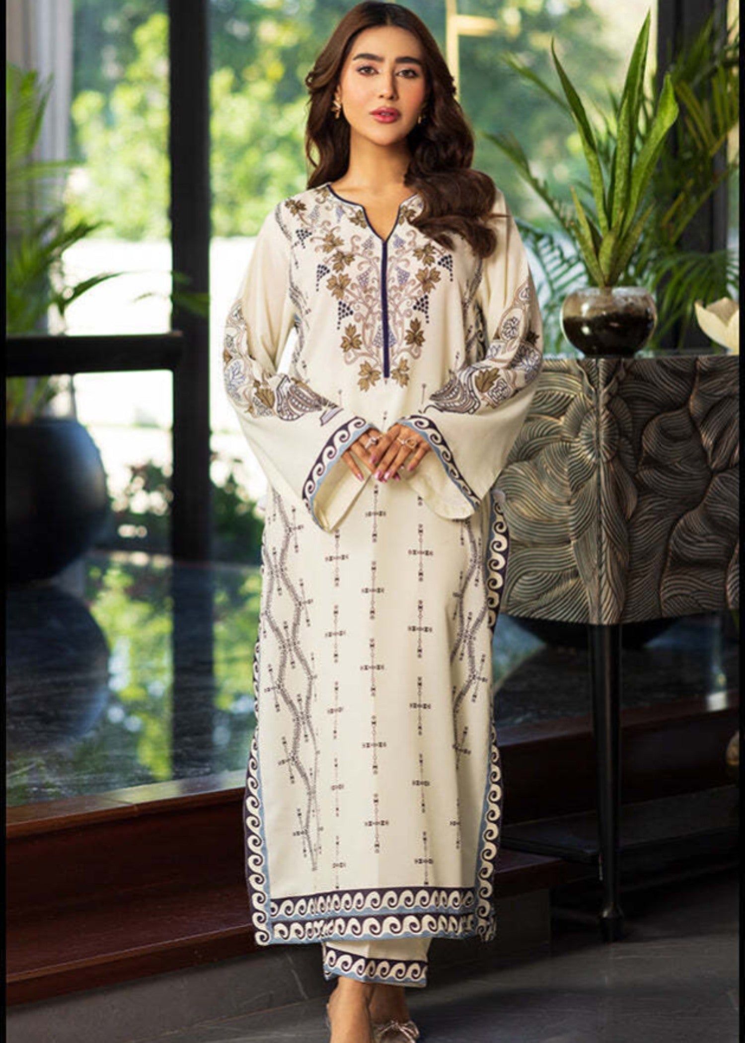 Mh Cloth House ZAIBUNNISA Women 2pcs