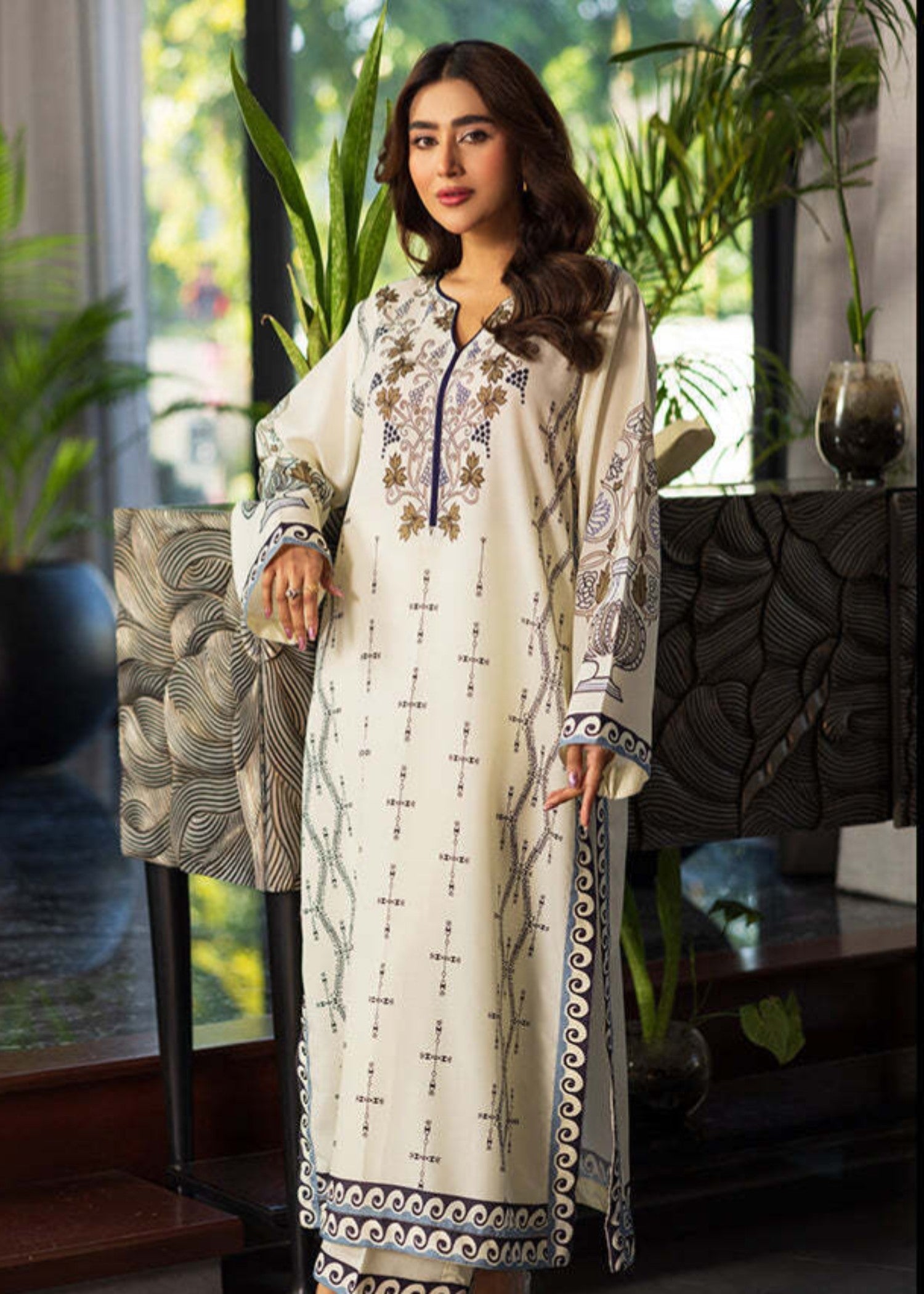 Mh Cloth House ZAIBUNNISA Women 2pcs