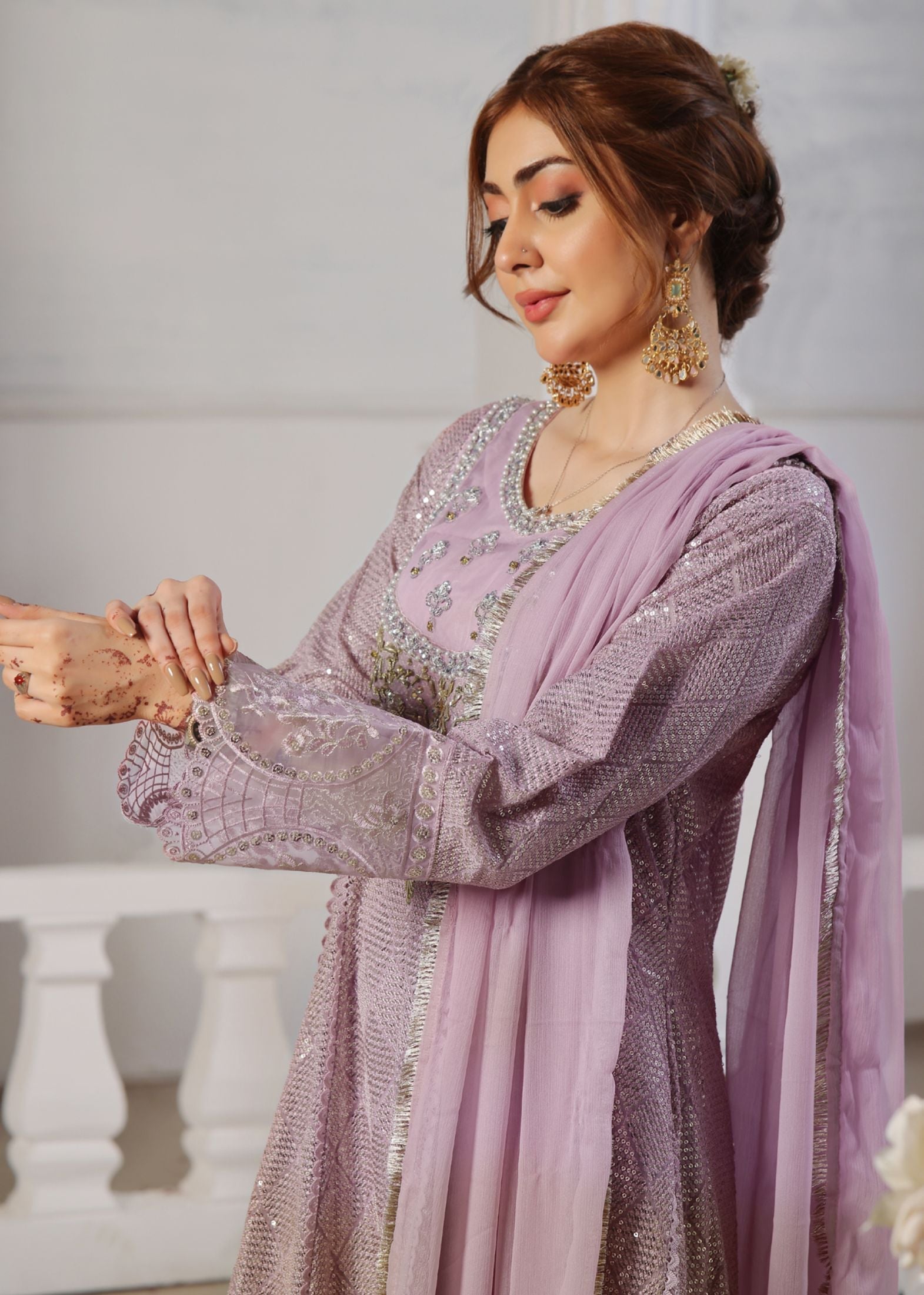 Alsiyab Zeba Lilac Women 3pcs