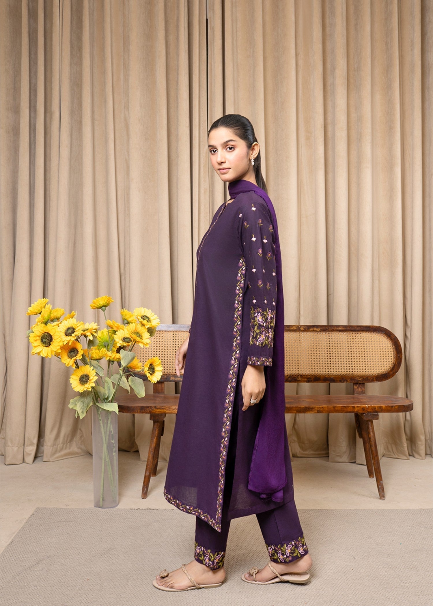 Aqs n Man Purple Blossom AM 013 Women 3pcs