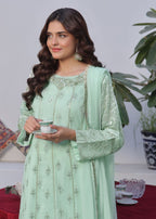 Alsiyab Chandni Pistachio Women 3pcs