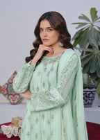 Alsiyab Chandni Pistachio Women 3pcs