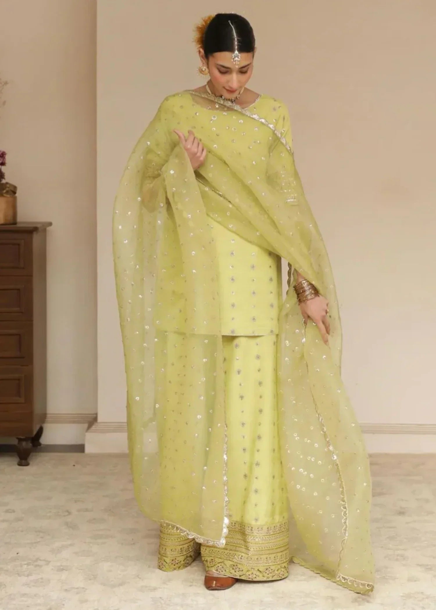 Ezno.Pk Avocado Green Women 3pcs