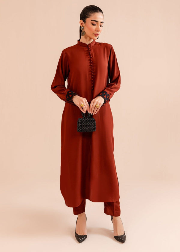 Peach Republic Rust Dress Women 2pcs