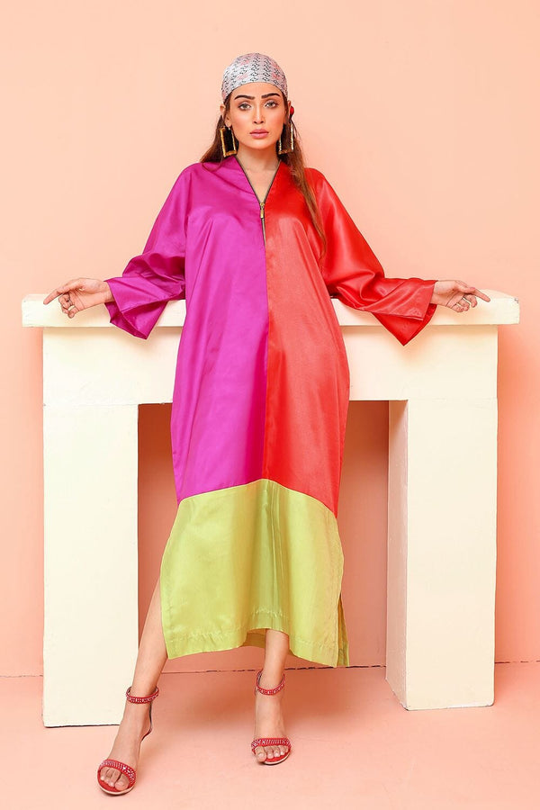 Khas Stitched Silk Shirt DRC 015