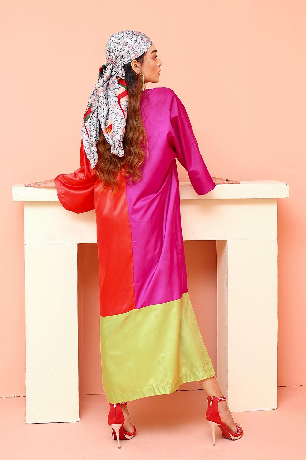 Khas Stitched Silk Shirt DRC 015
