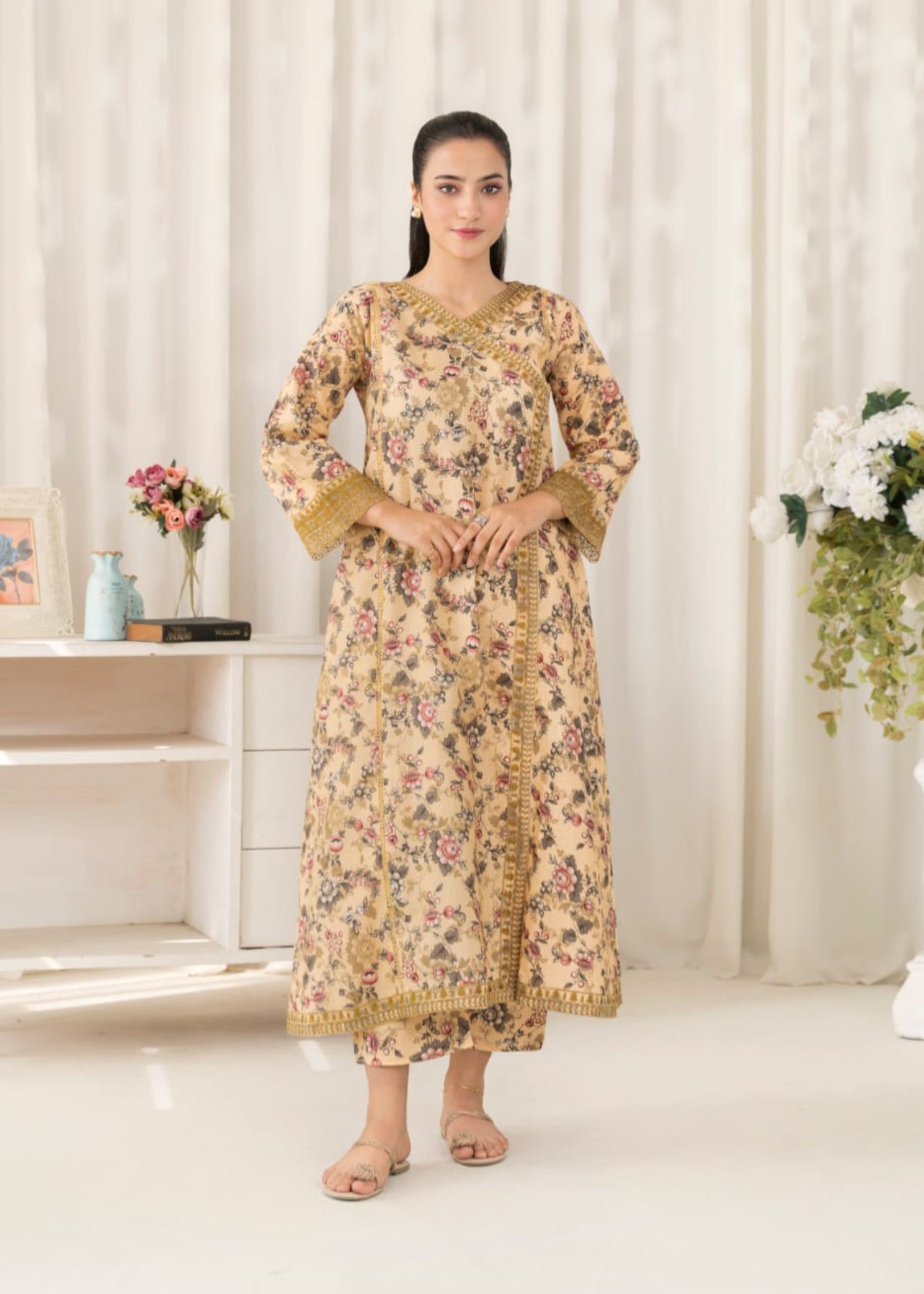 Shefoze Clothing angrakha Women 2pcs