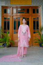 Four Season Boutique RUBAB COTTON PINK Women 3pcs