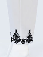 Oaks By Star Textile Mills Women White Lawn Trouser OWESP 2203001 Women 1pcs