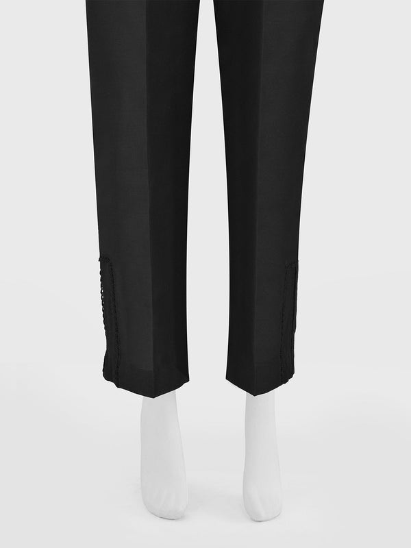 Oaks By Star Textile Mills Women Black Silk Blend Trouser OWSP 2208028 Women 1pcs