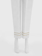 Oaks By Star Textile Mills Women White Silk Blend Trouser OWSP 2208030 1 Women
