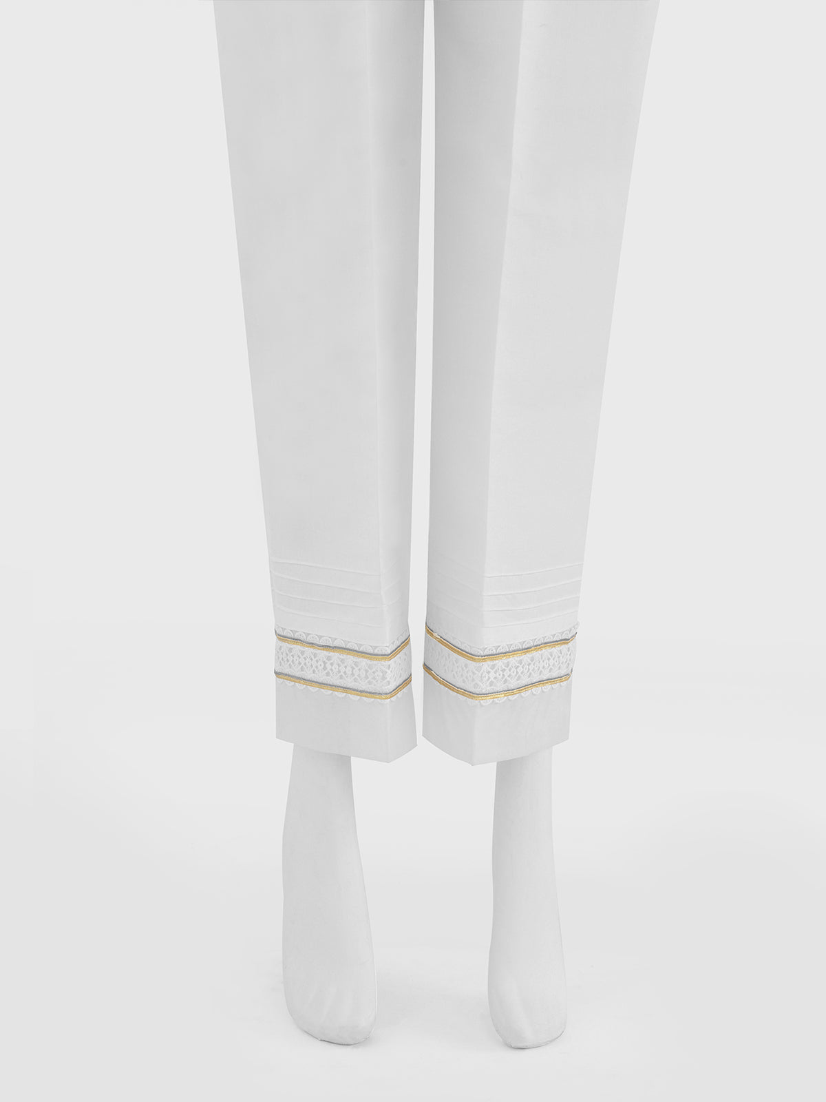 Oaks By Star Textile Mills Women White Silk Blend Trouser OWSP 2208030 1 Women